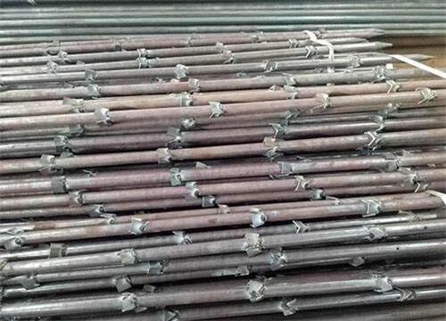 蒋场镇隧道钢花管